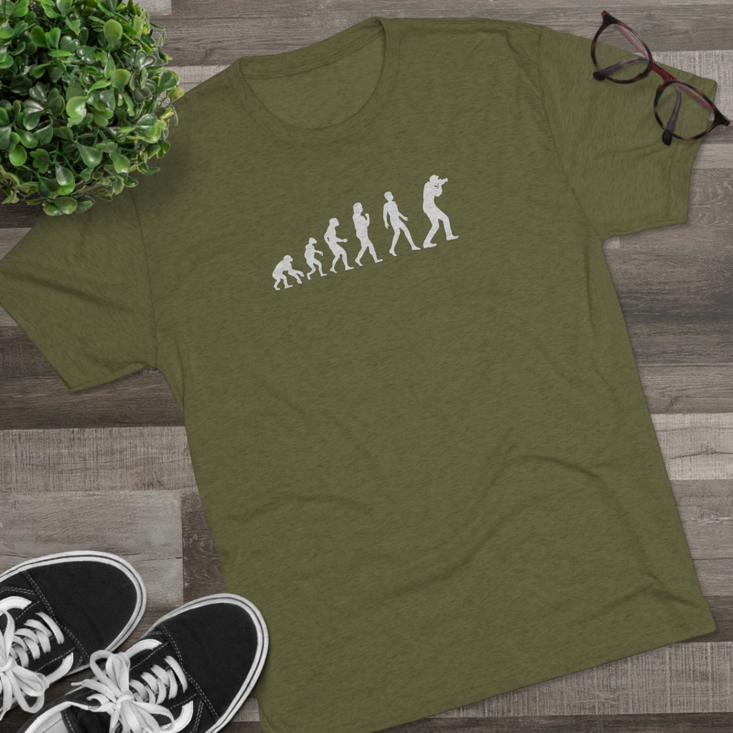 Photography Evolution - Unisex Tri-Blend Great Fitting T-Shirt