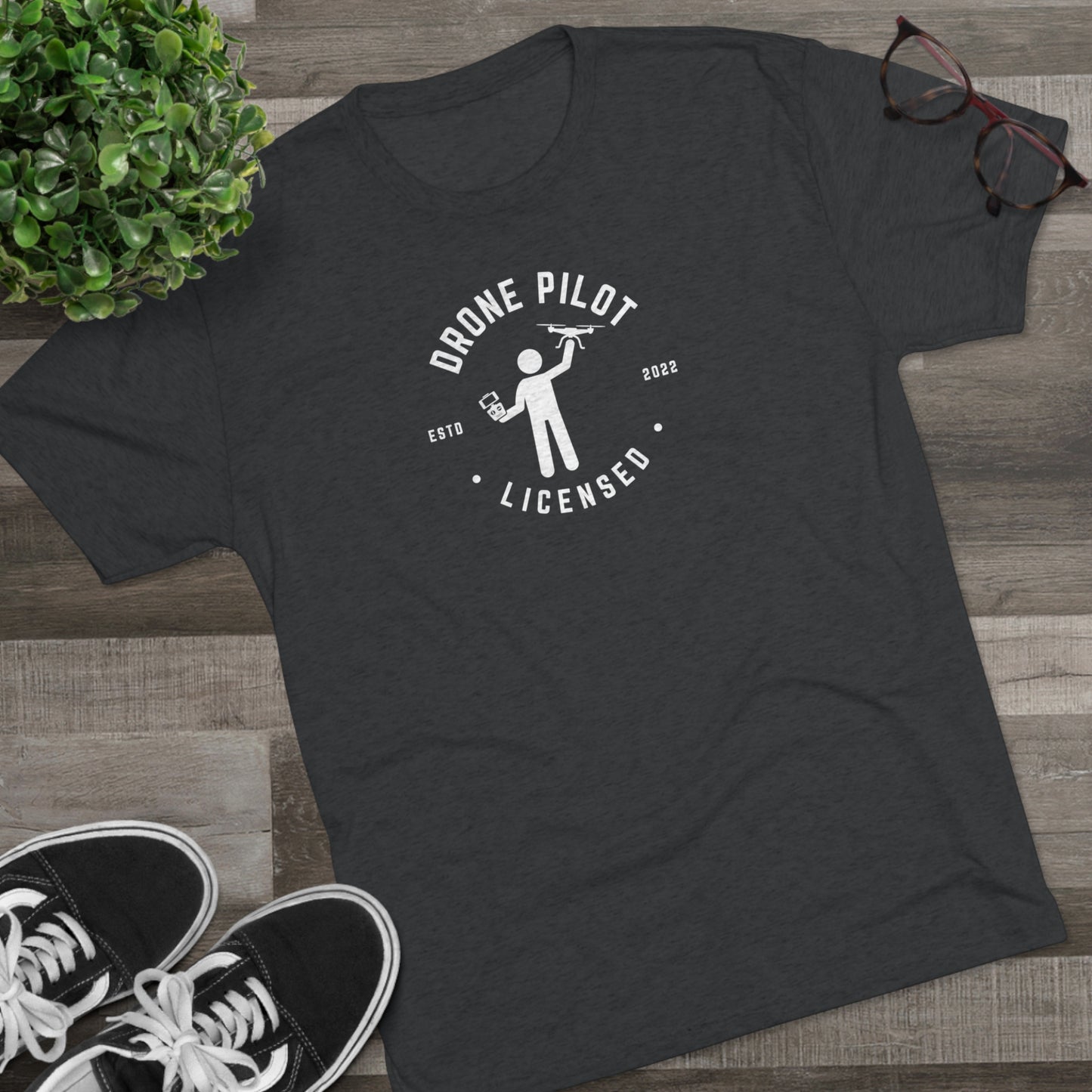 Drone Pilot - Unisex Tri-Blend T-Shirt