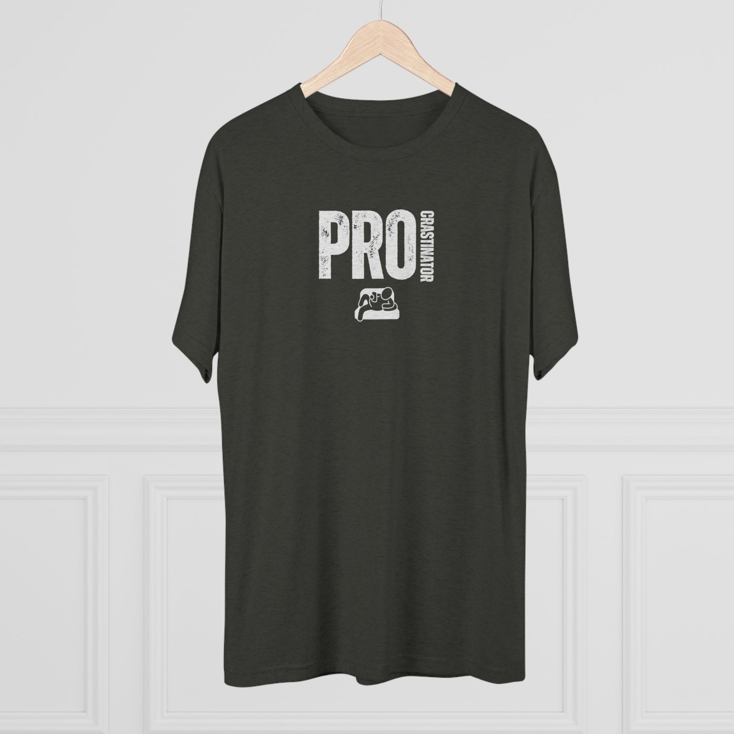 PROCRASTINATOR - Unisex Tri-Blend T-SHIRT