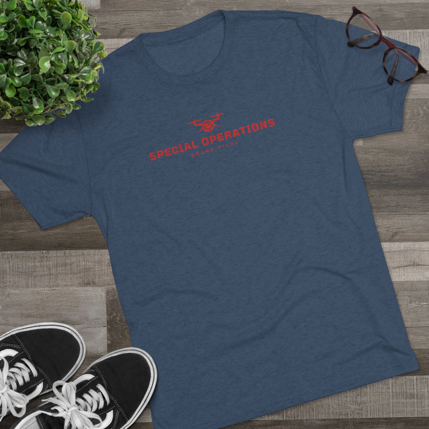 SPECIAL OPS DRONE PILOT - Unisex Tri-Blend T-SHIRT