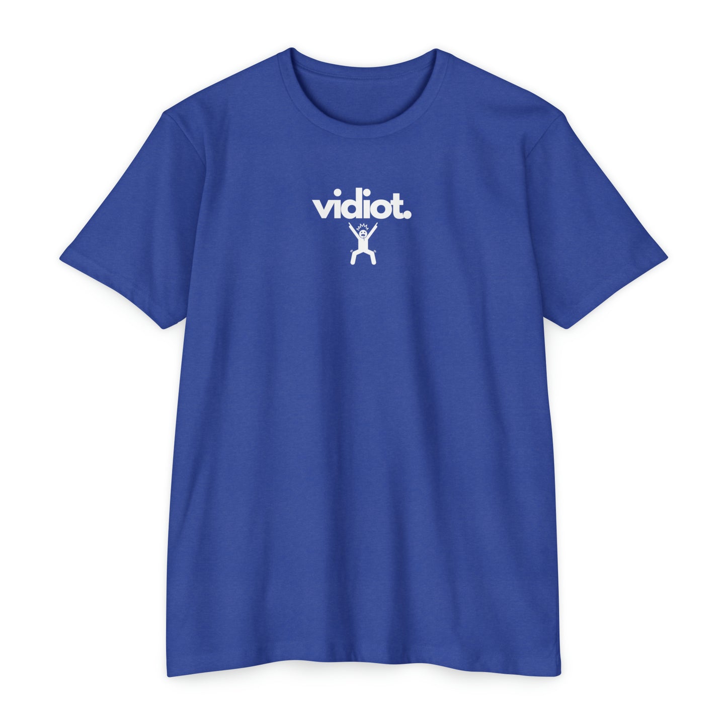 VIDIOT - Unisex CVC Jersey T-shirt