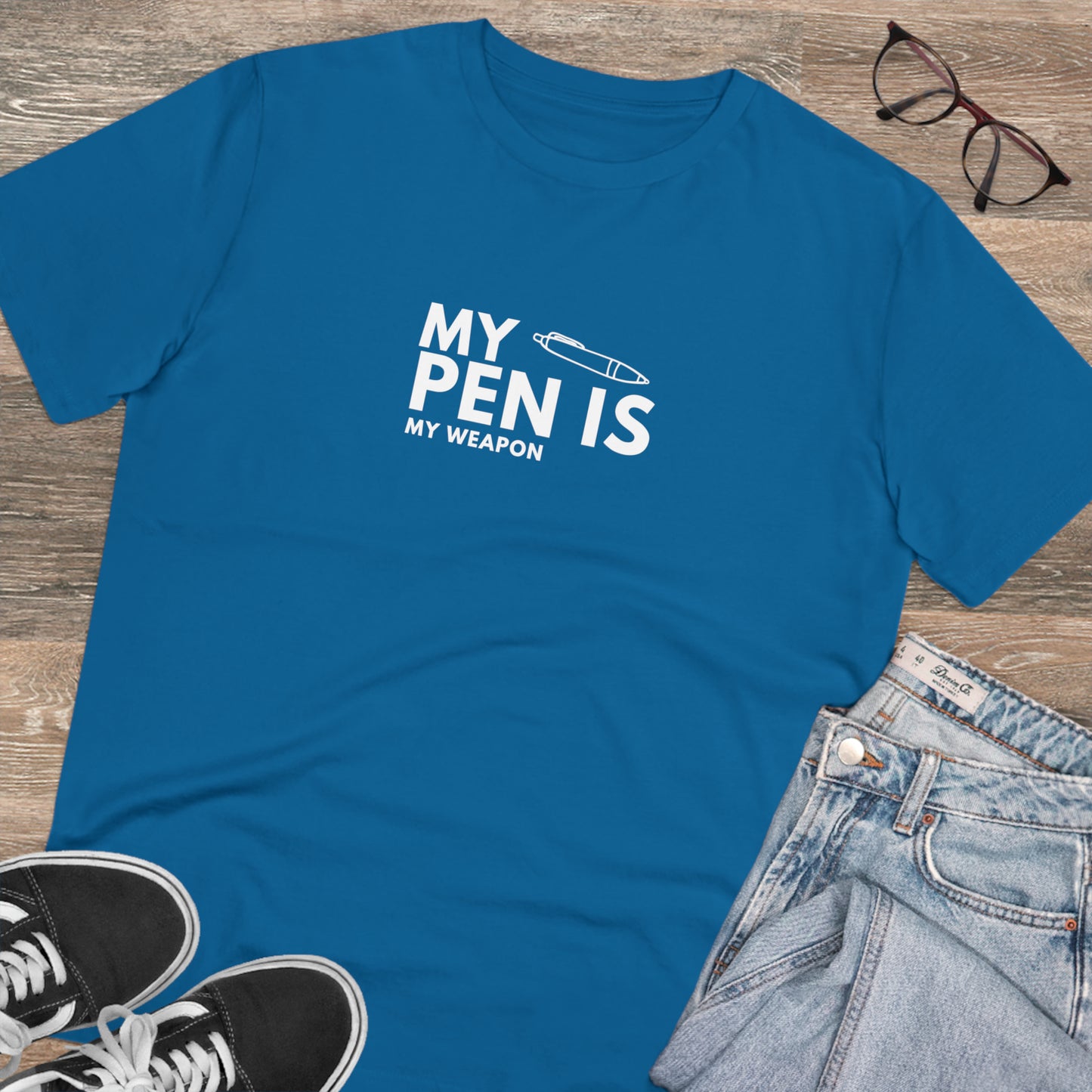 MY Pen is My Weapon - Organic Creator T-shirt - Unisex