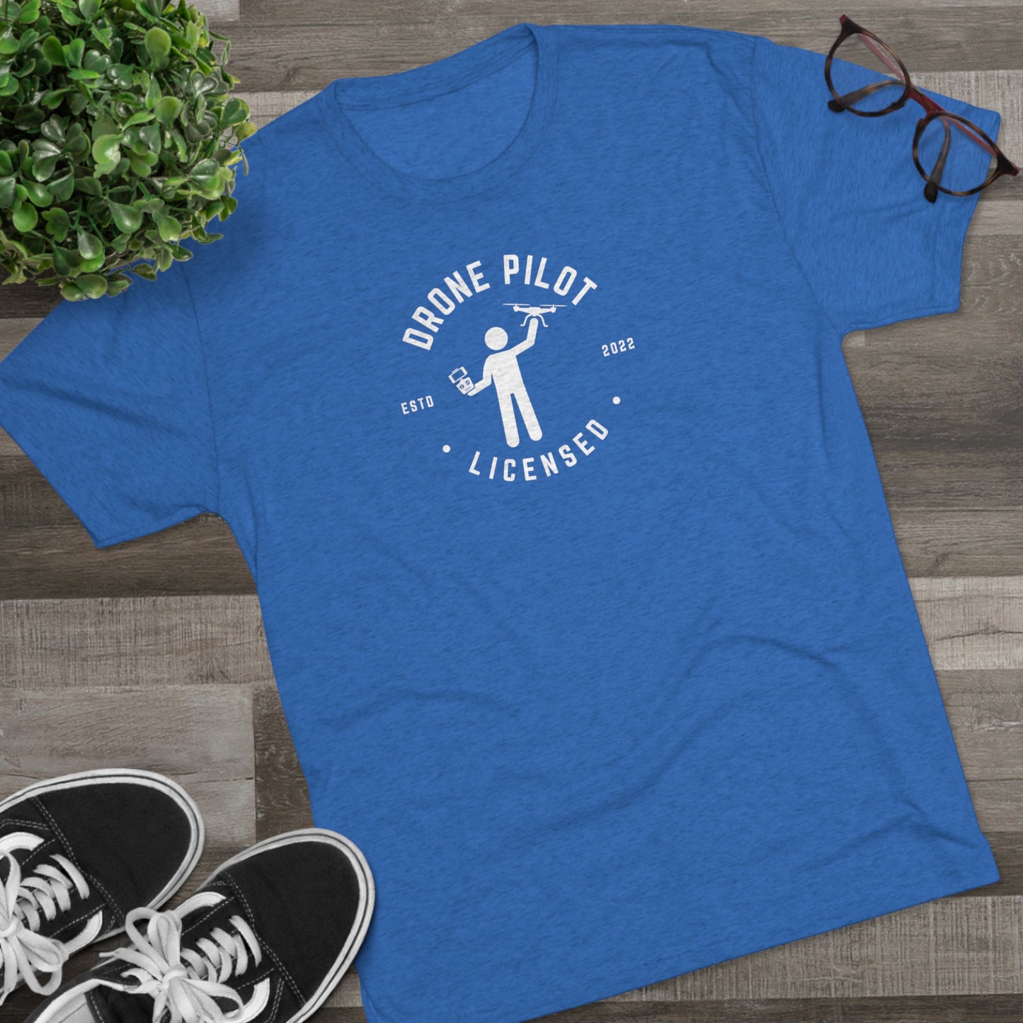 Drone Pilot - Unisex Tri-Blend T-Shirt