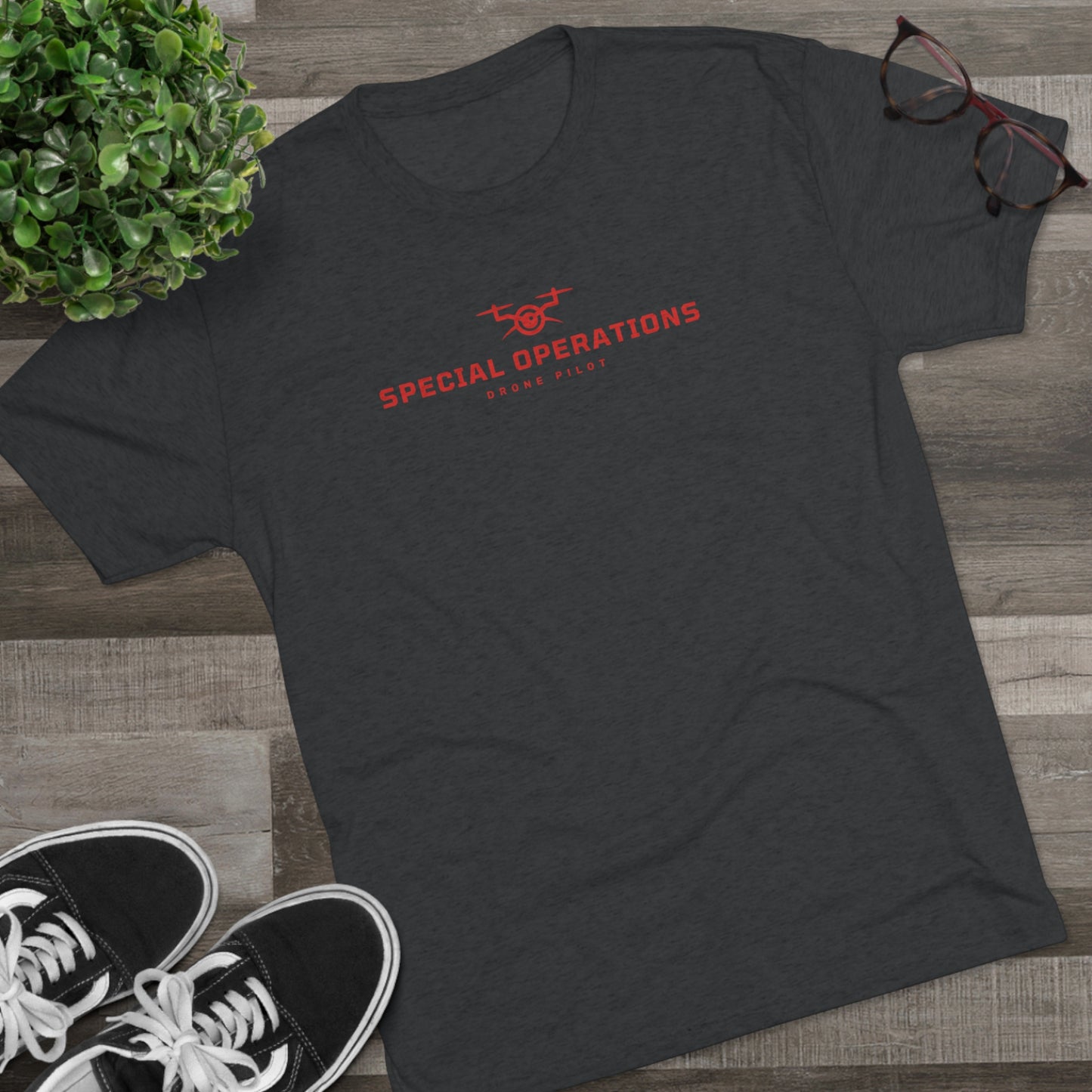 SPECIAL OPS DRONE PILOT - Unisex Tri-Blend T-SHIRT