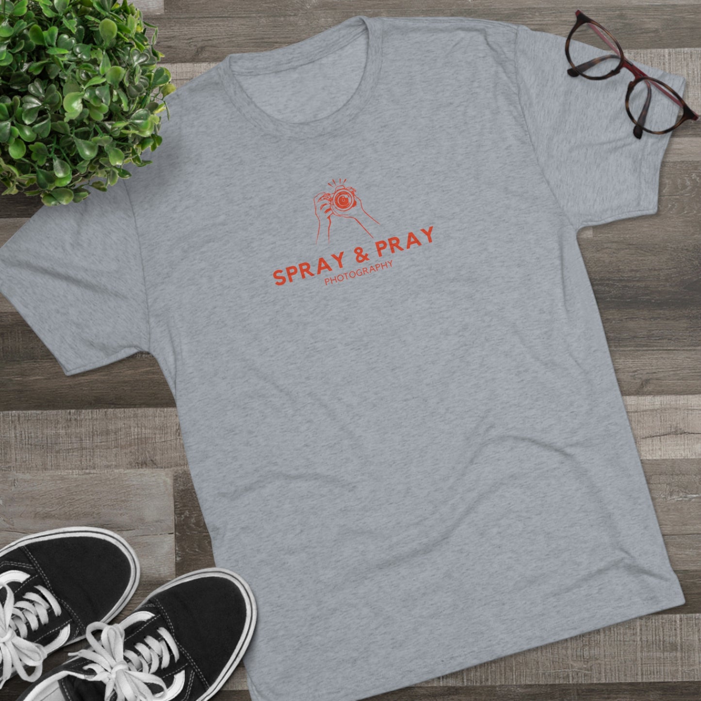 Spray and Pray Photography - Unisex Tri-Blend T-Shirt