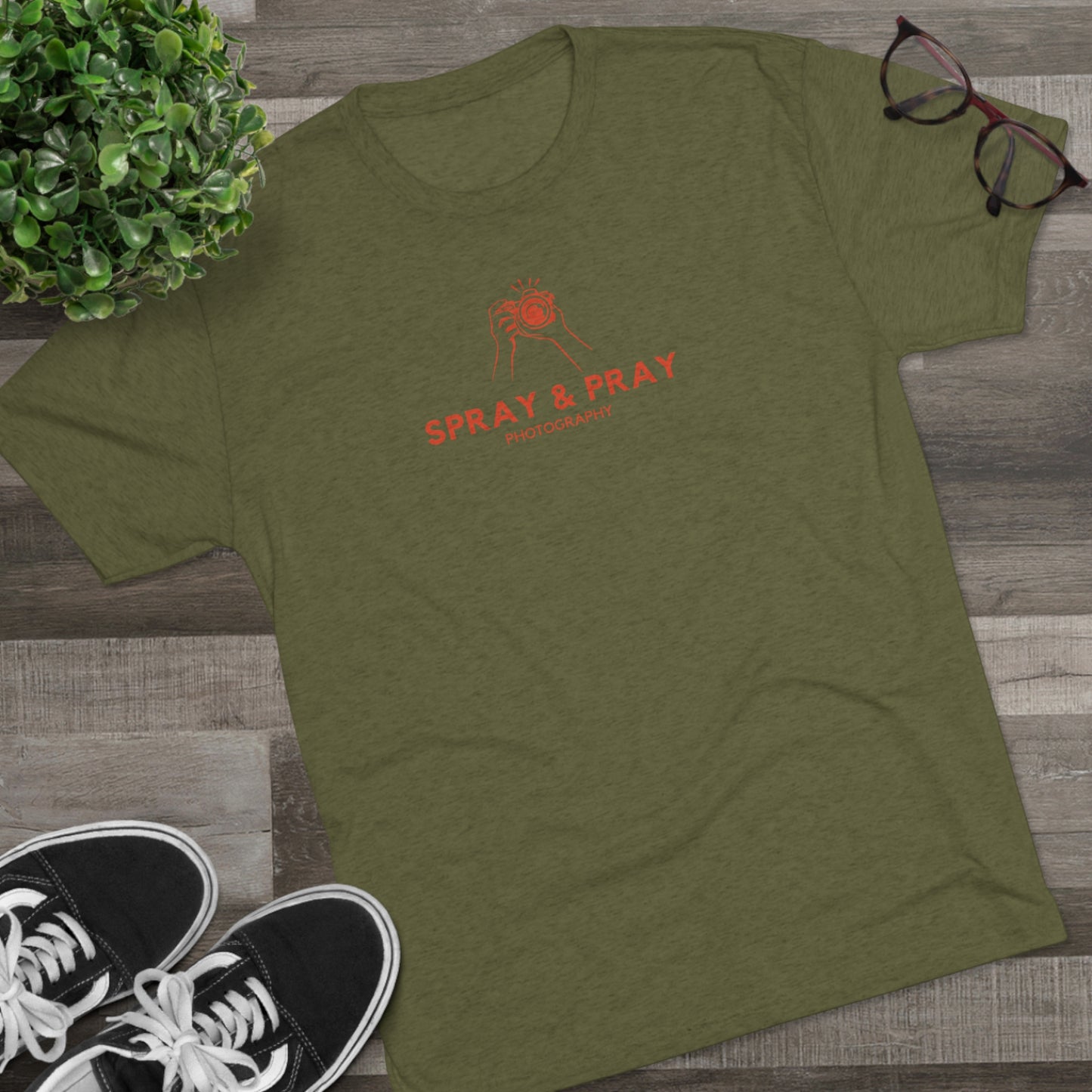 Spray and Pray Photography - Unisex Tri-Blend T-Shirt