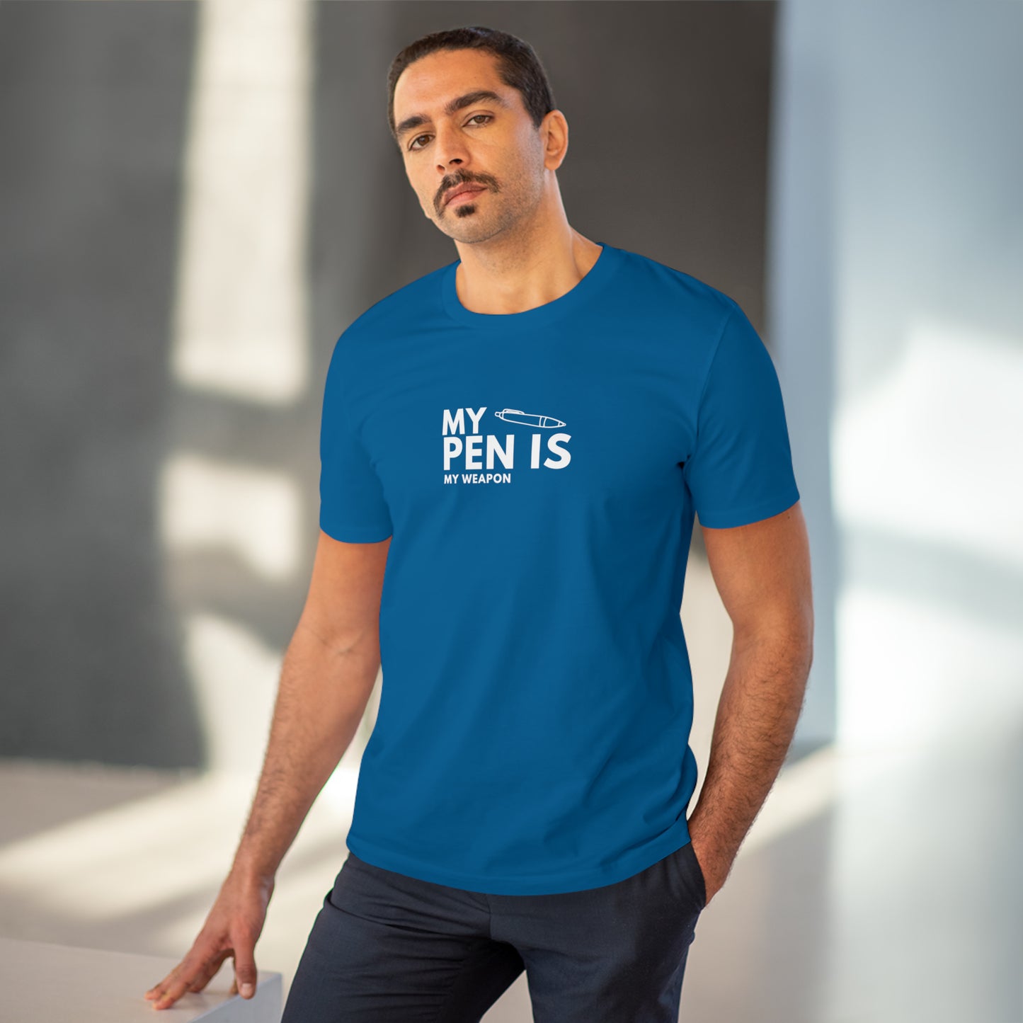 MY Pen is My Weapon - Organic Creator T-shirt - Unisex