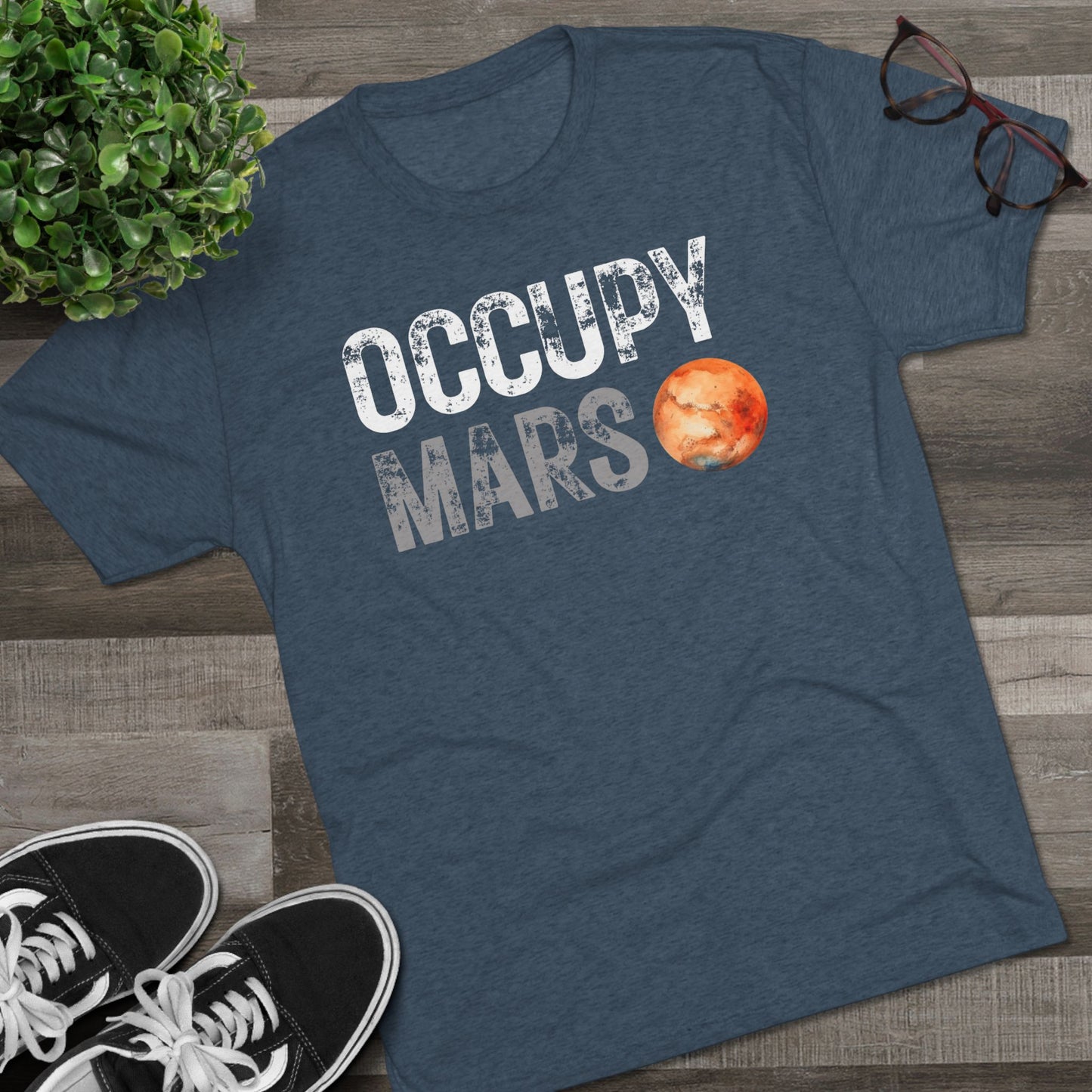 "Occupy Mars" Tri-Blend T-Shirt