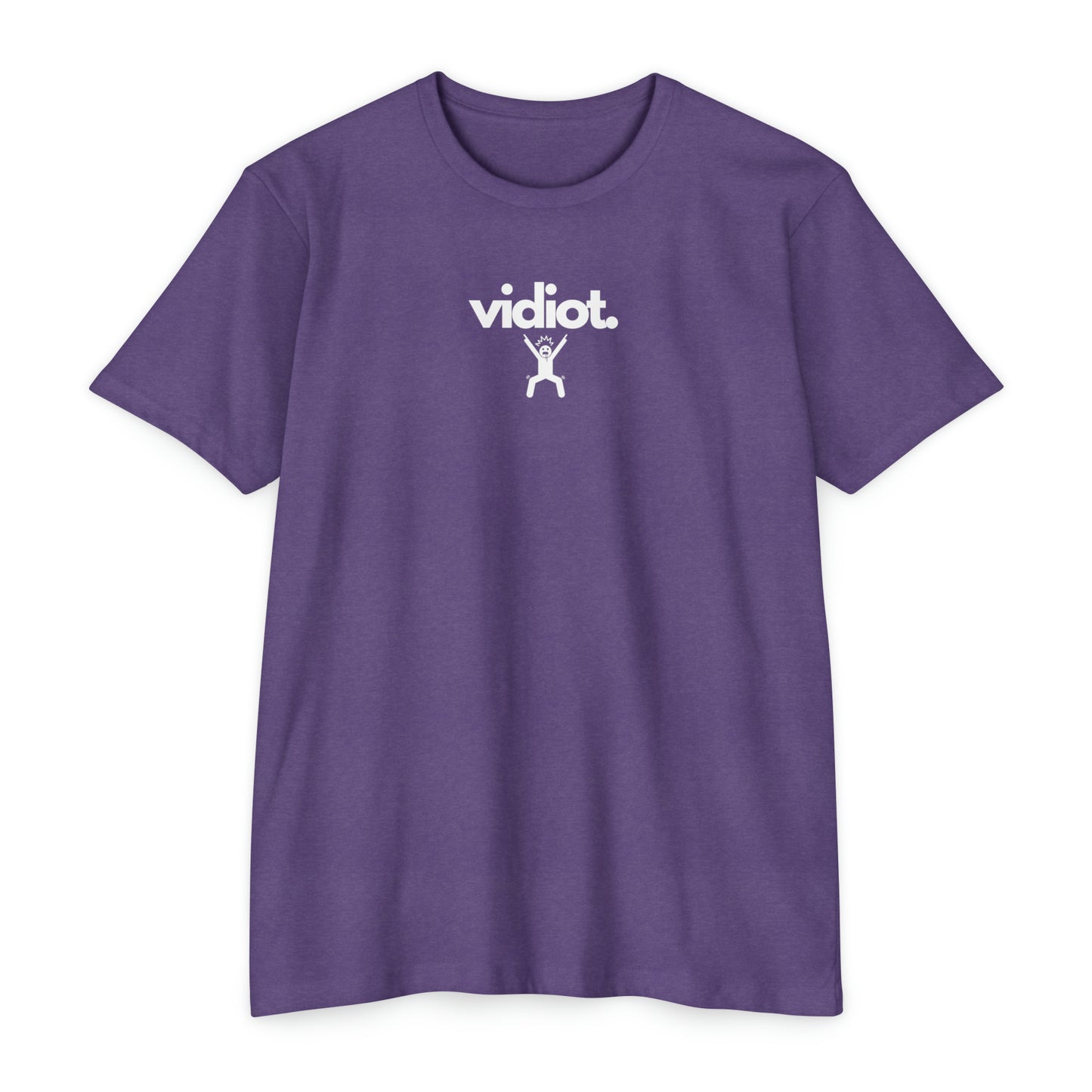 VIDIOT - Unisex CVC Jersey T-shirt