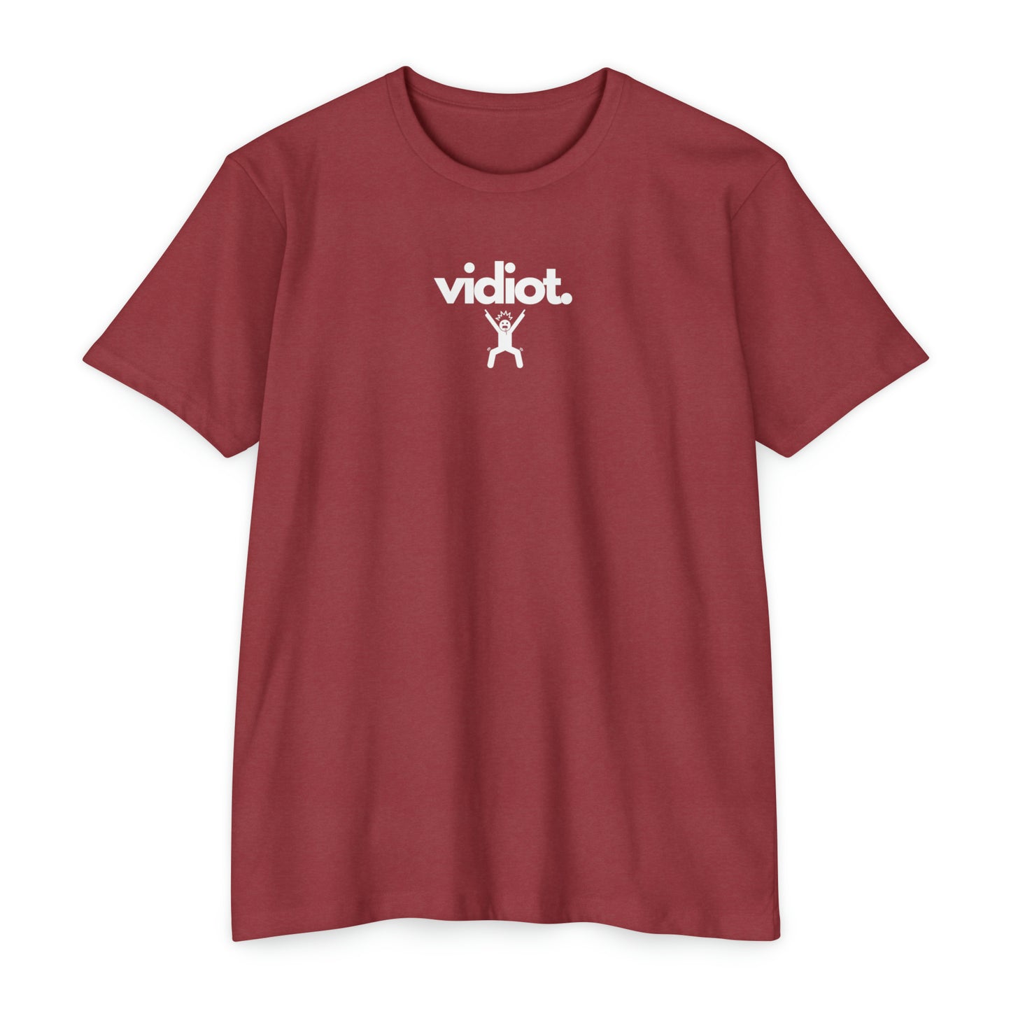VIDIOT - Unisex CVC Jersey T-shirt