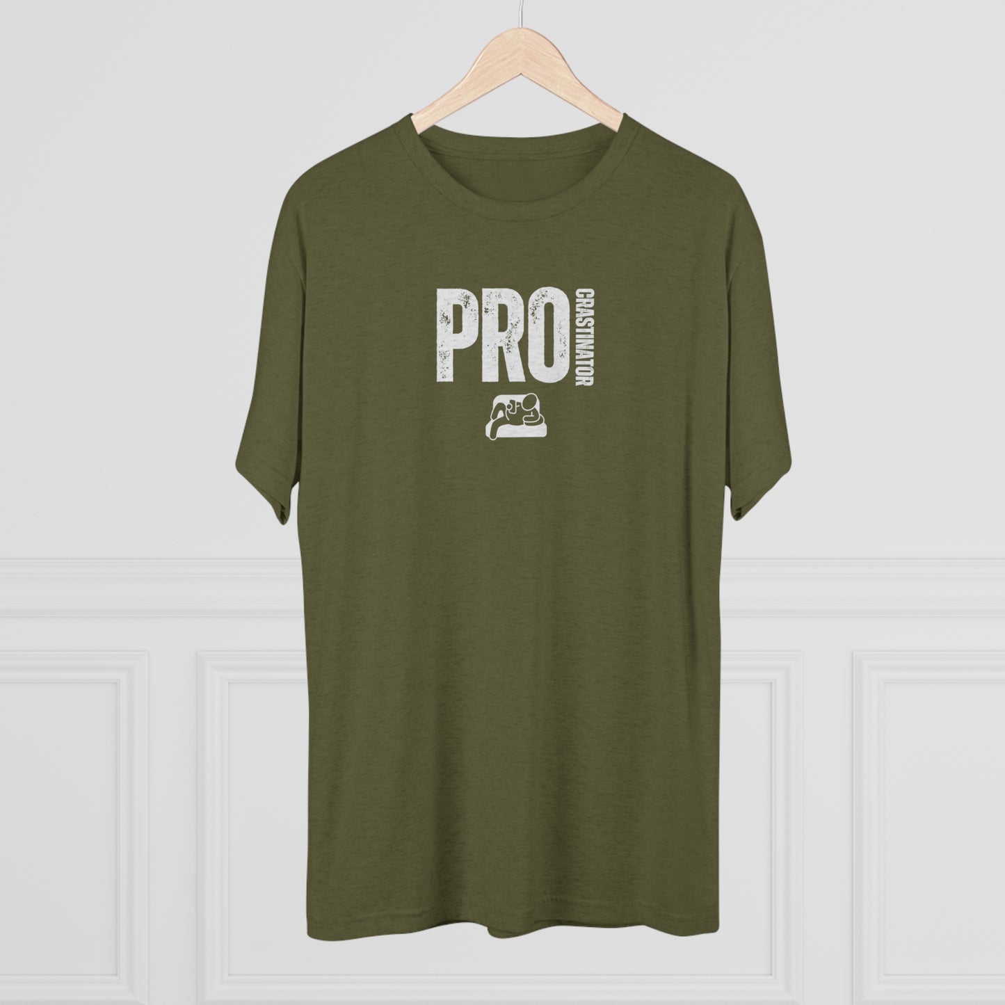 PROCRASTINATOR - Unisex Tri-Blend T-SHIRT