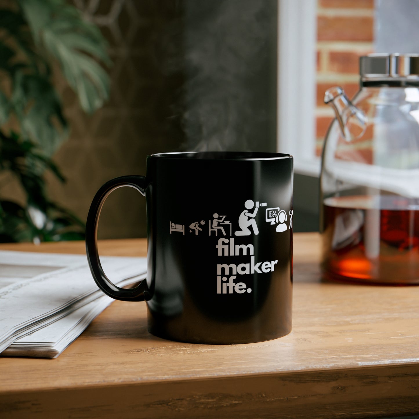 "Filmmaker Life" 11oz Black Mug