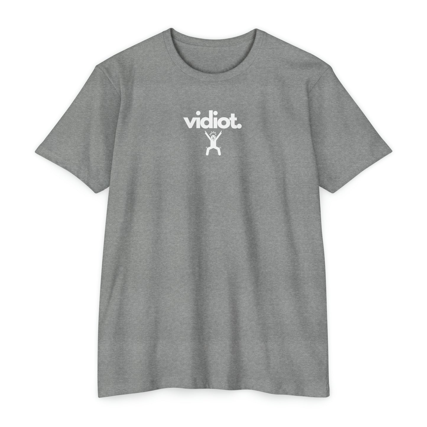 VIDIOT - Unisex CVC Jersey T-shirt