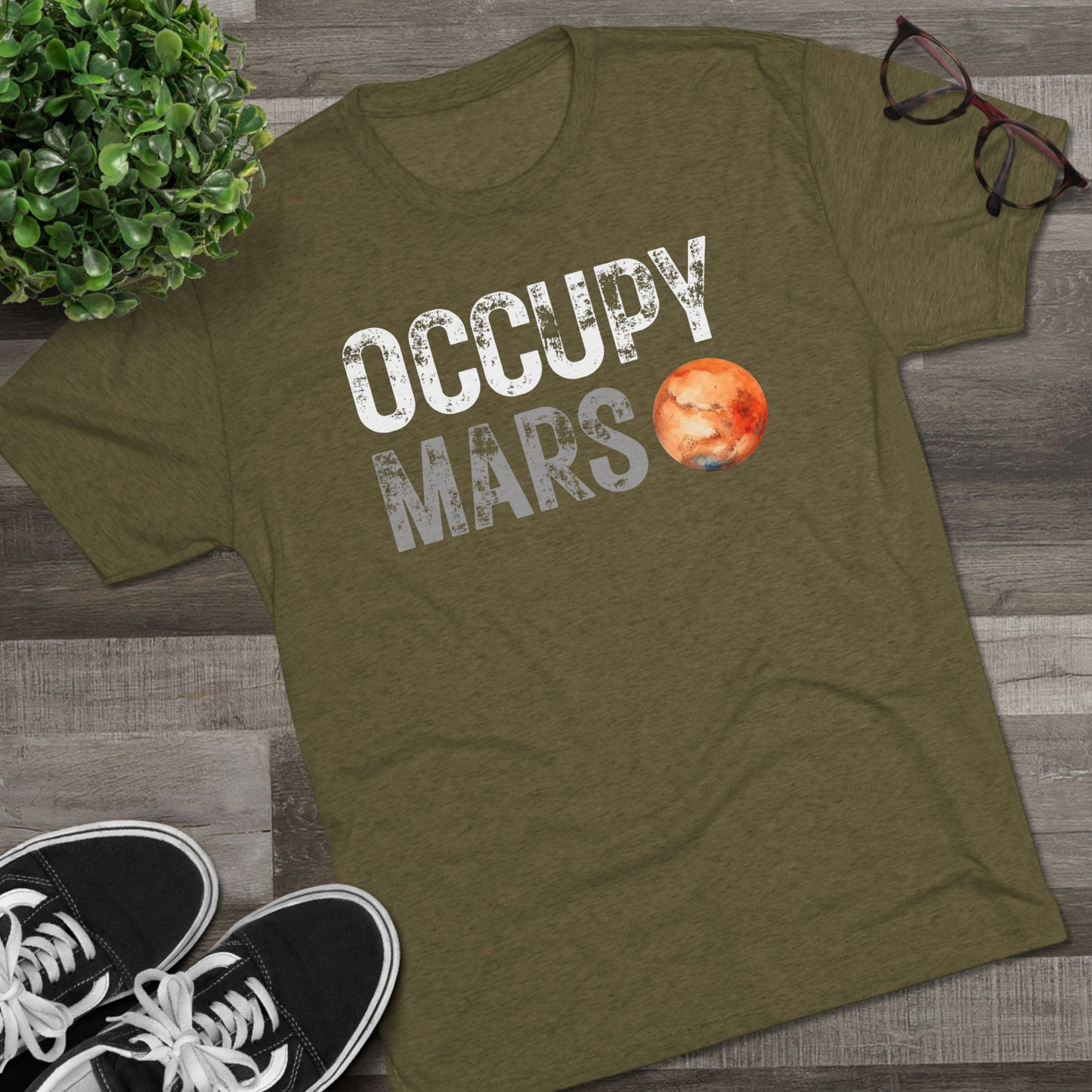 "Occupy Mars" Tri-Blend T-Shirt