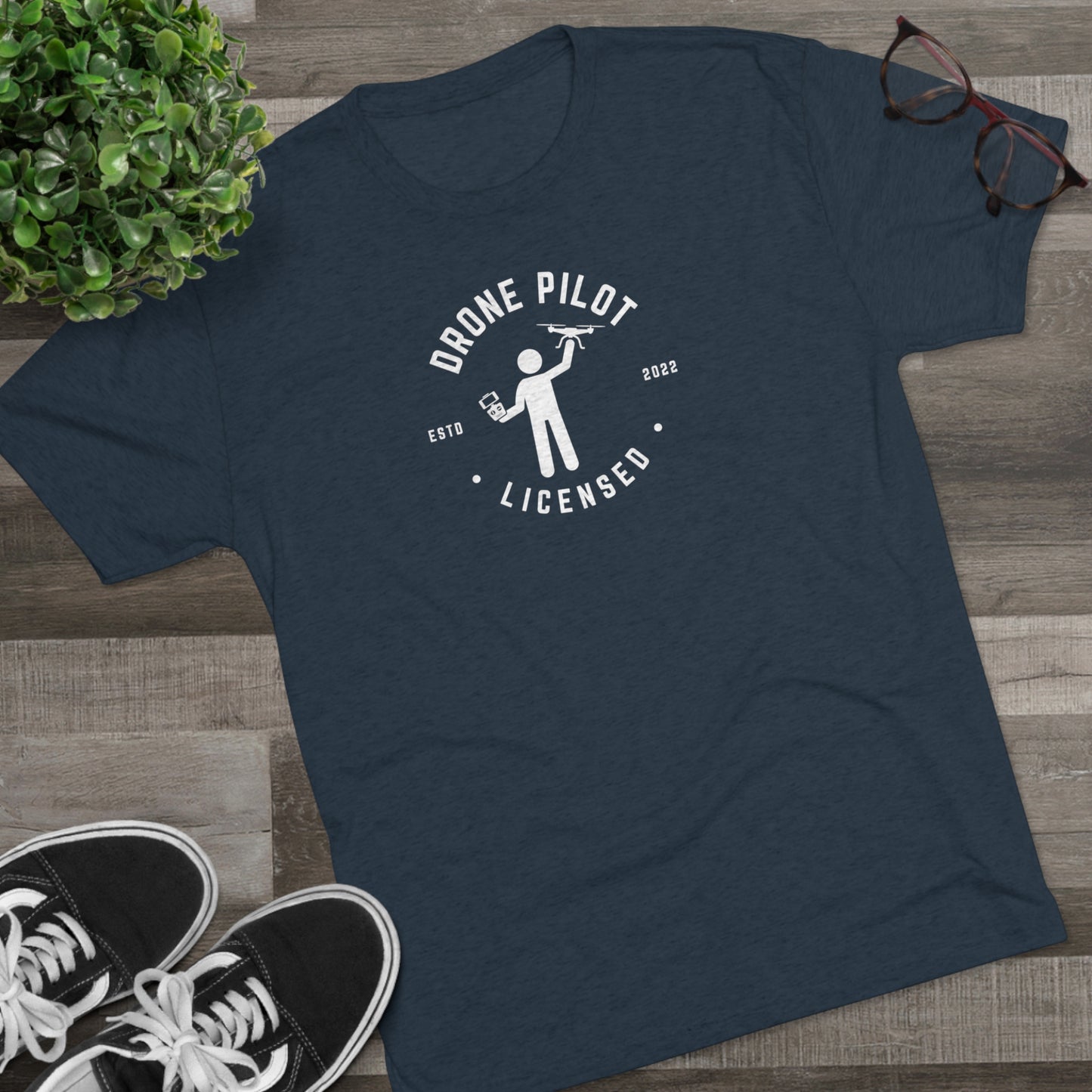 Drone Pilot - Unisex Tri-Blend T-Shirt