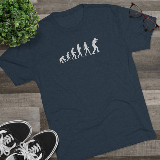 Photography Evolution - Unisex Tri-Blend Great Fitting T-Shirt