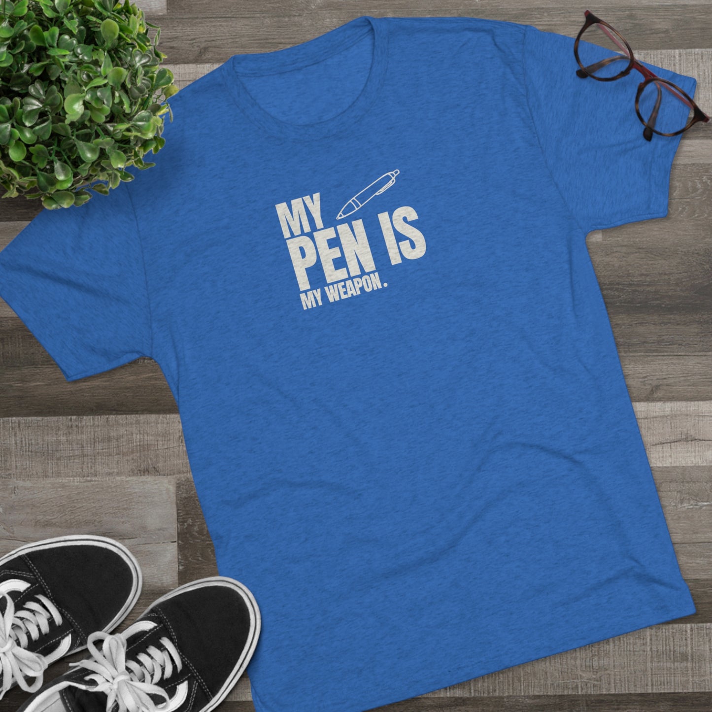 MY PEN - Unisex Tri-Blend T-SHIRT