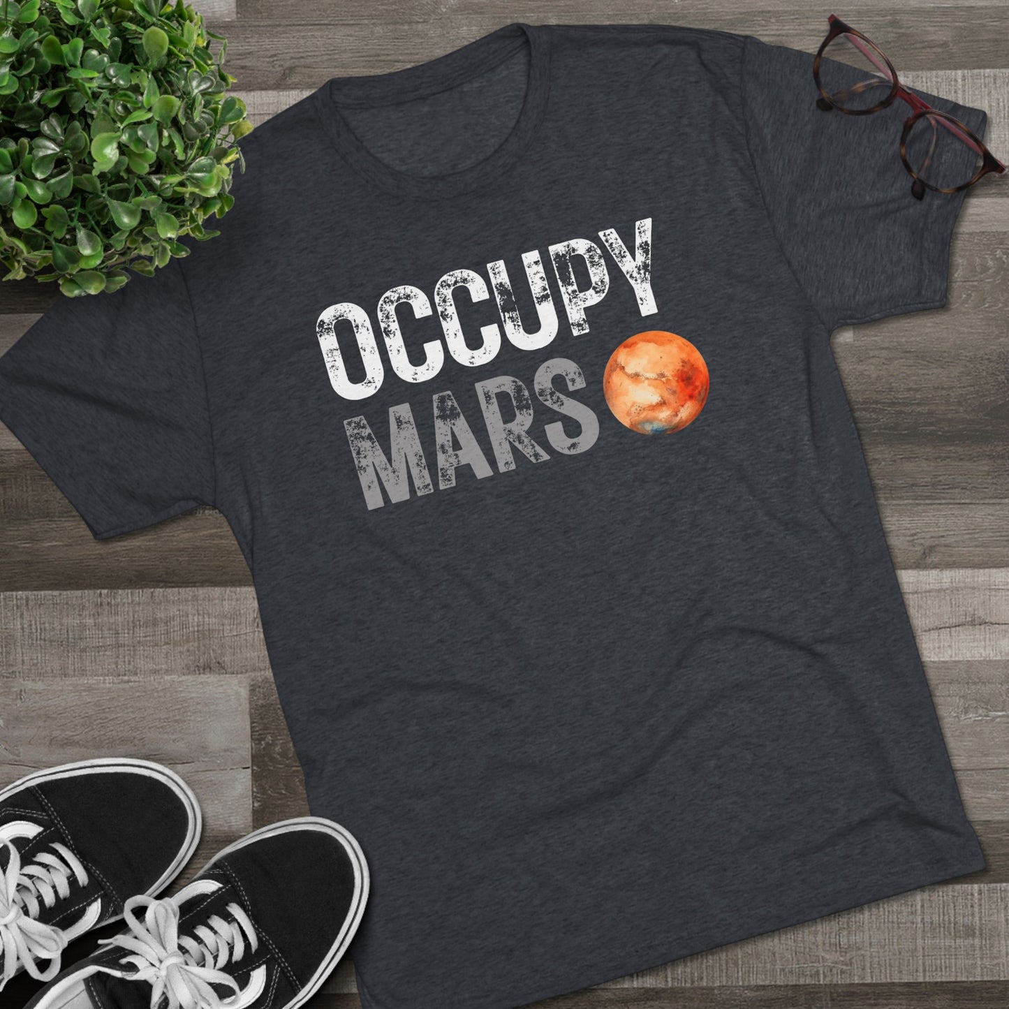 "Occupy Mars" Tri-Blend T-Shirt