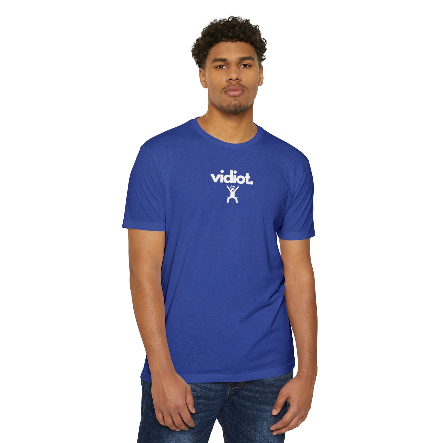 VIDIOT - Unisex CVC Jersey T-shirt
