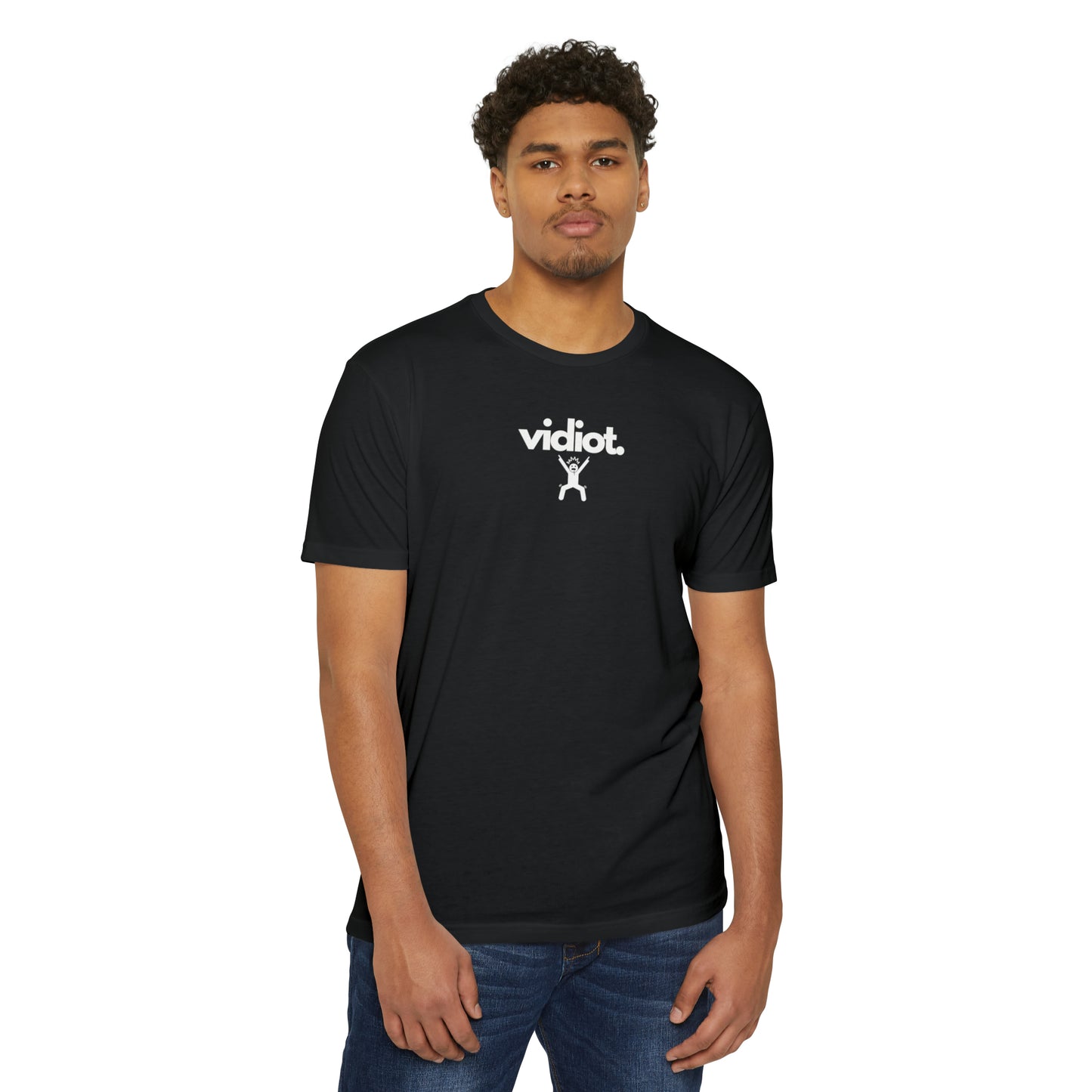 VIDIOT - Unisex CVC Jersey T-shirt