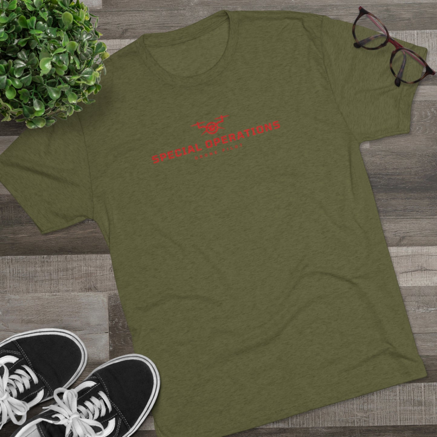 SPECIAL OPS DRONE PILOT - Unisex Tri-Blend T-SHIRT