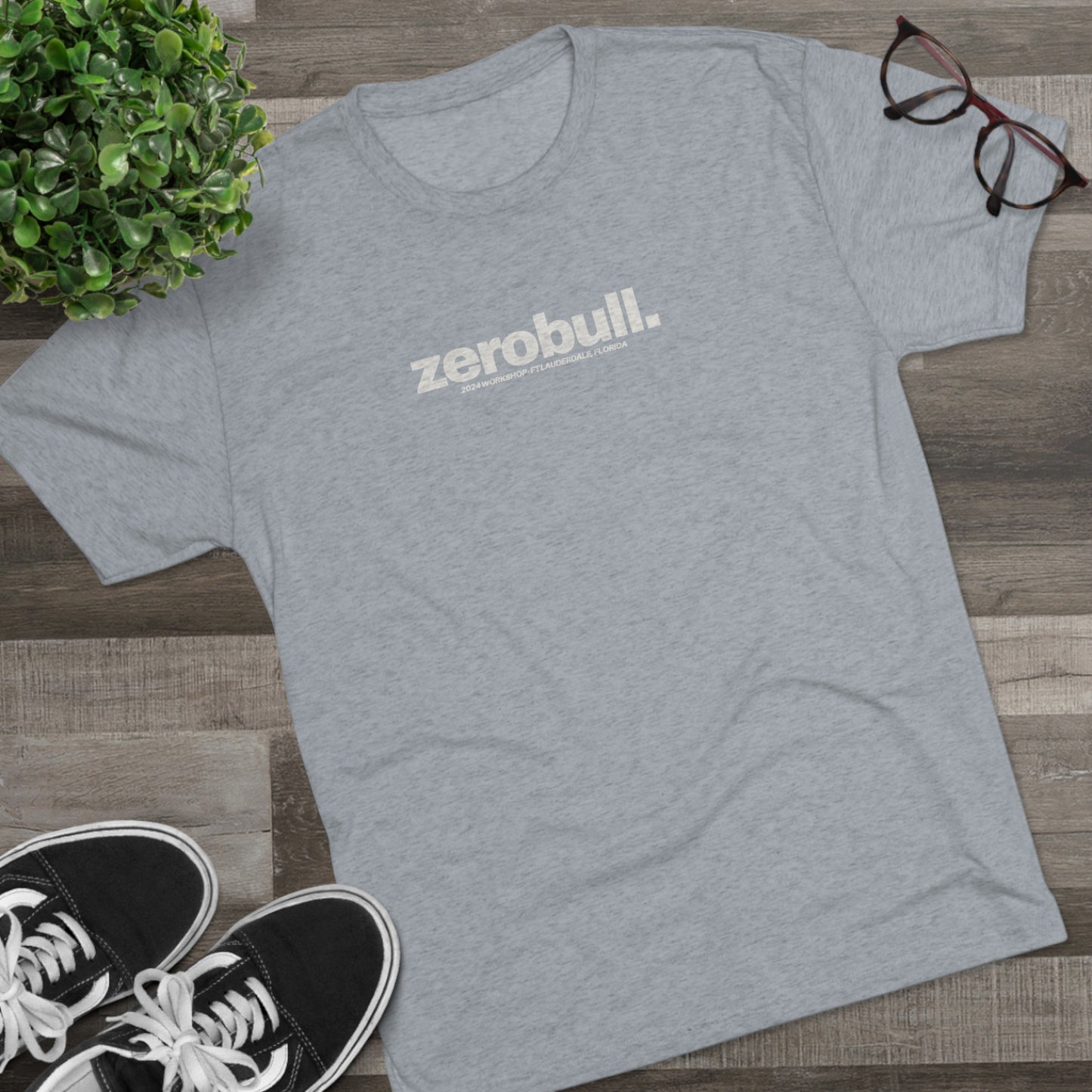 ZERO BULL WORKSHOP Unisex Tri-Blend T-SHIRT