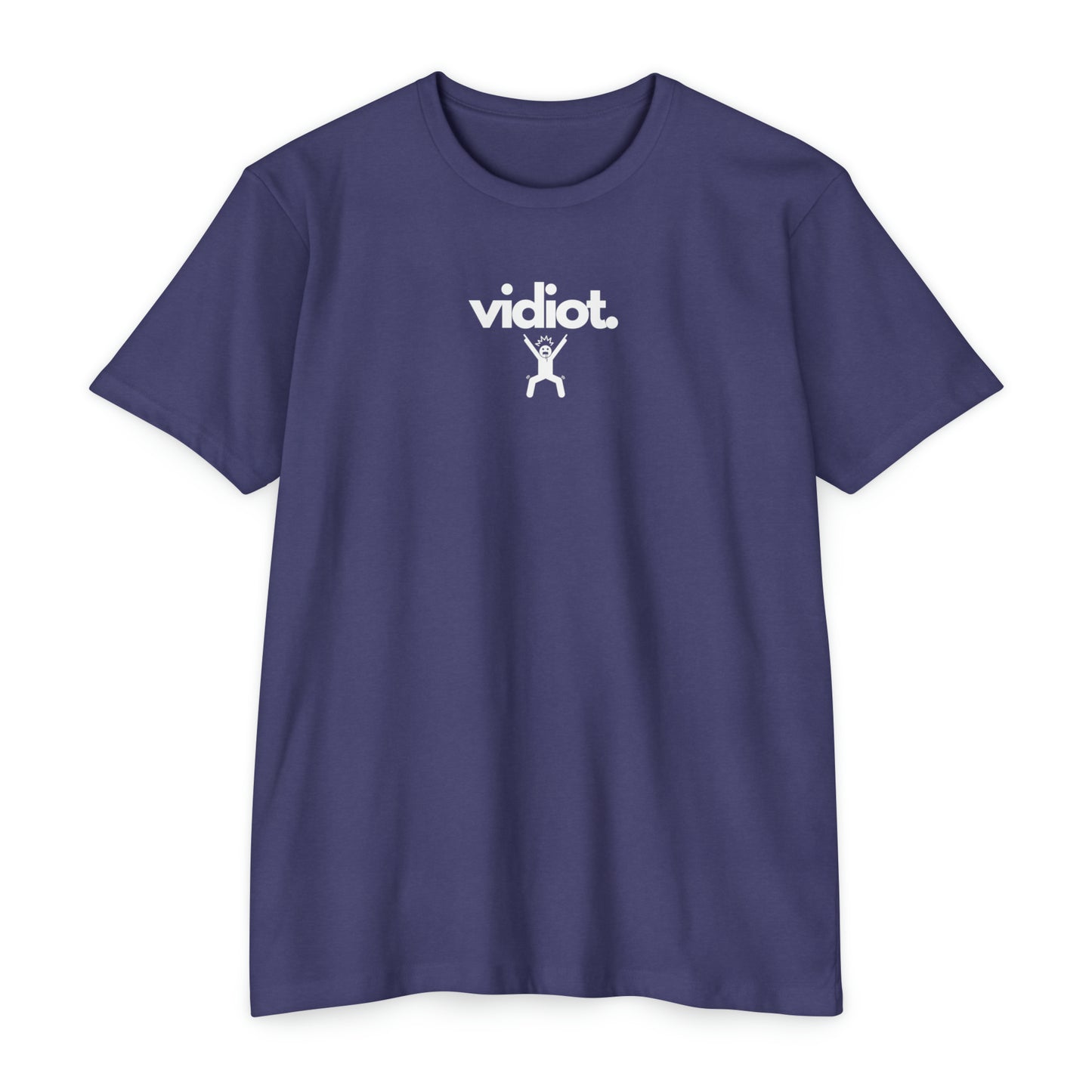 VIDIOT - Unisex CVC Jersey T-shirt