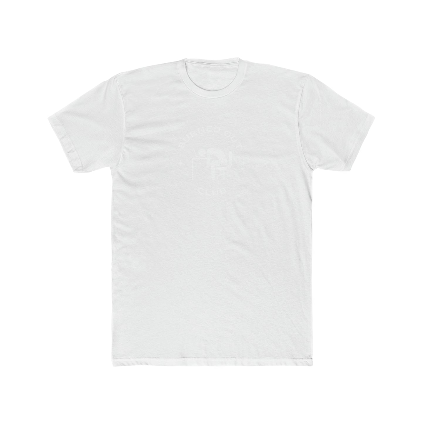 "Burned Out" Men's Cotton Crew Tee