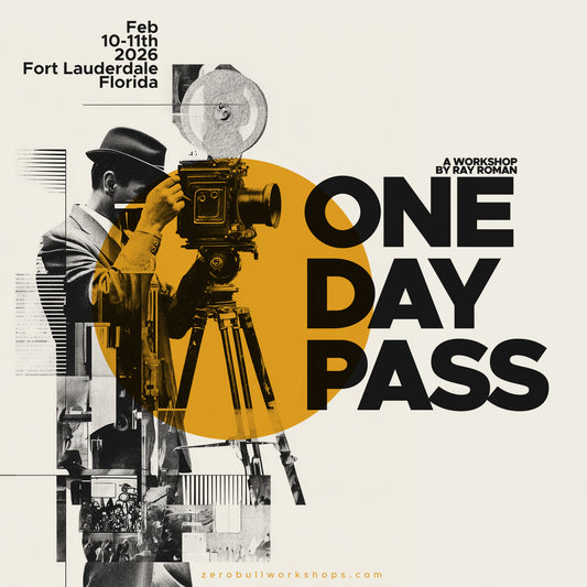 Single Day Access Pass – ZeroBull Wedding Filmmaker Workshop 2026 (Fort Lauderdale, FL)