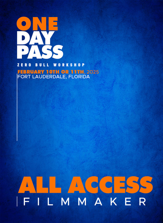 Single Day Pass - Filmmaker Workshop by Ray Roman